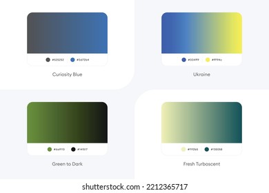 Colorful Modern Gradient Covers Template Set-049