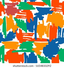 Diseño moderno y colorido con formas abstractas. Collaje de ilustración vectorial moderno 
