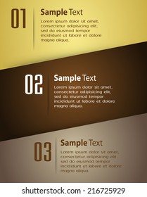 colorful modern text box template for website computer graphic and internet, numbers.