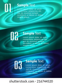 colorful modern text box template for website computer graphic and internet, numbers.