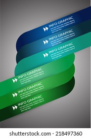 colorful modern text box template for website computer graphic and internet, numbers. 