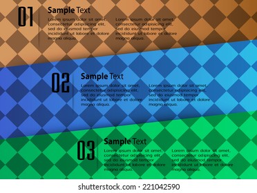 colorful modern text box template for website computer graphic and internet, numbers. label, Table.