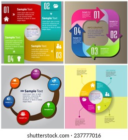 colorful modern text box template for website computer graphic and internet, numbers. Set of color frames for text or quotes. brochure. many, various 