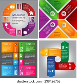 colorful modern text box template for website computer graphic and internet, numbers. Set of color frames for text or quotes. brochure. many, various 