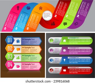 colorful modern text box template for website computer graphic and internet, numbers. Set of color frames for text or quotes. brochure. many, various