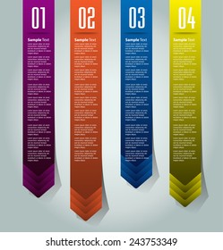 colorful modern text box template for website computer graphic and internet, numbers. Set of color frames for text or quotes. brochure. many, various