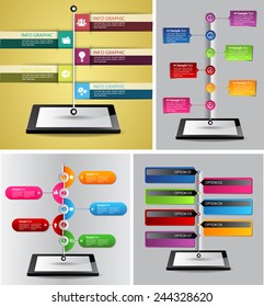 colorful modern text box template for website computer graphic and internet, numbers. Set of color frames for text or quotes. brochure. many. various.