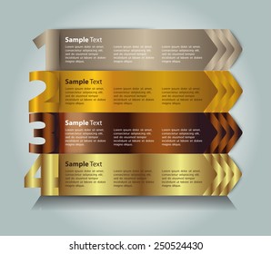colorful modern text box template for website computer graphic and internet, numbers.