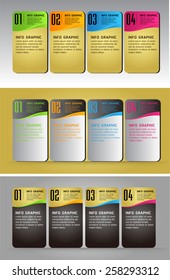 colorful modern text box template for website computer graphic and internet, numbers. Set of color frames for text or quotes. brochure. many, various