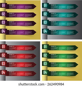 colorful modern text box template for website computer graphic technology and internet, numbers. Set of color frames for text or quotes. brochure. many, various