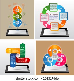 colorful modern text box template for website computer graphic technology and internet, numbers. Set of color frames for text or quotes. brochure. many, various