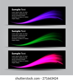 colorful modern text box template for website computer graphic and internet business, numbers.