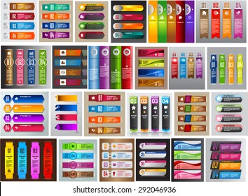 colorful modern text box template for website computer graphic technology and internet, numbers. Set of color frames for text or quotes. brochure. many, various. infographics