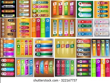 colorful modern text box template for website computer graphic technology and internet, numbers. Set of color frames for text or quotes. brochure. many, various. infographics