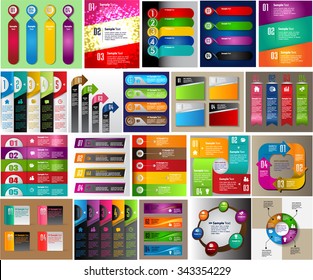 colorful modern text box template for website computer graphic technology business and internet, numbers. Set of color frames for text or quotes. brochure. many, various. infographics.
