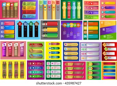 colorful modern text box template for website computer graphic technology and internet, numbers. Set of color frames for text or quotes. infographics.