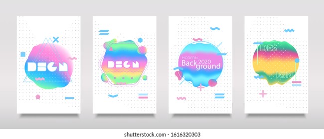 Colorful Modern Vector. Abstract Template Background. Abstract Liquid Cover. Minimal Graphic Background. Colorful Liquid Poster. Minimal Elements Background. Modern Liquid Colorful.