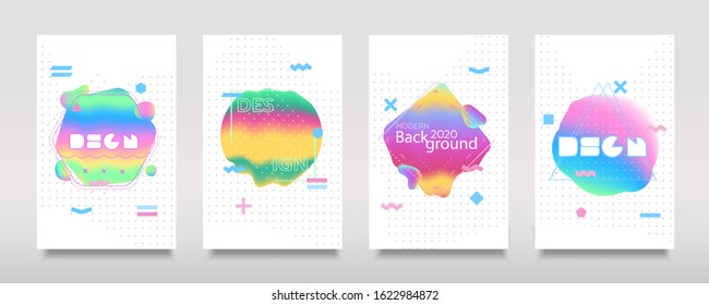 Colorful Modern Vector. Abstract Template Background. Abstract Liquid Cover. Minimal Graphic Background. Colorful Liquid Poster. Minimal Elements Background. Modern Liquid Colorful.
