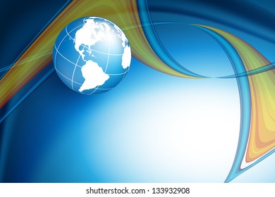colorful modern vector template with copy space. Eps10