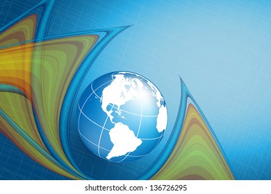 colorful modern vector template with copy space. Eps10