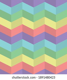 Colorful modern zigzag seamless pattern, art rough texture. Colorful zig zag pattern. Sharp line modern design concept. Zig zag colored interior and more.