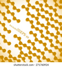 Colorful molecule DNA. Abstract background. Vector illustration. Eps10