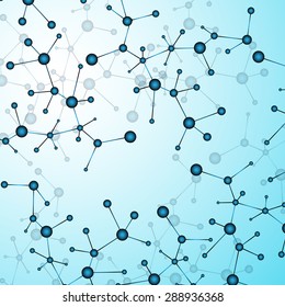 Colorful molecule DNA. Abstract background. Vector illustration. Eps10