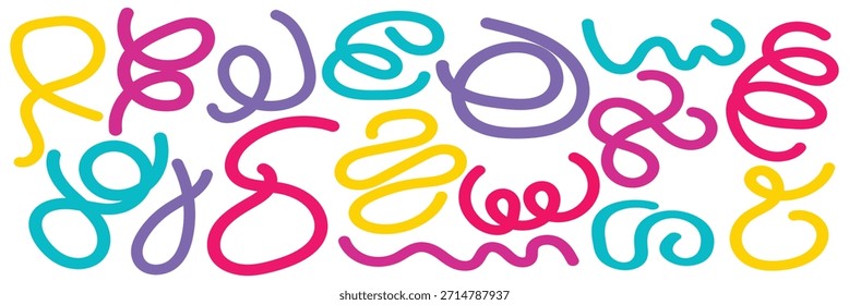 Padrão de rabisco abstrato colorido e monocromático padrão de rabisco multicolorido e branco abstrato rabiscar linhas em fundos escuros, ideal para temas de design moderno, marca criativa e EPS10AI artístico.
