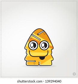 Colorful monster