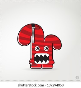 Colorful monster