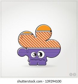 Colorful monster