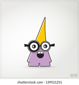 Colorful monster
