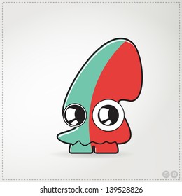 Colorful monster