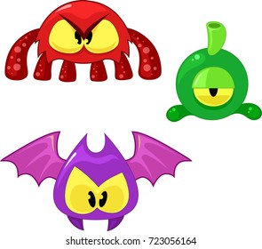 Colorful monsters