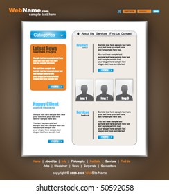 Colorful Morder and Futuristic Style WebSite Template