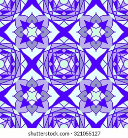 Colorful Moroccan tiles ornaments. Can be used for wallpaper, pattern fills, web page background, surface textures. Vector illustration