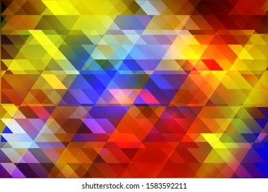 Colorful mosaic, abstract background in rainbow colors