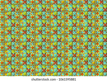 Colorful mosaic background