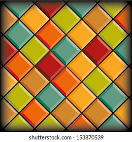 Colorful mosaic background