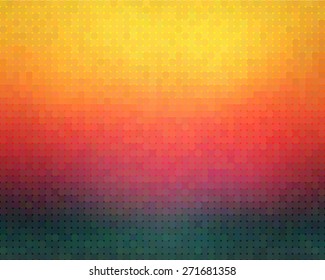 Colorful mosaic background
