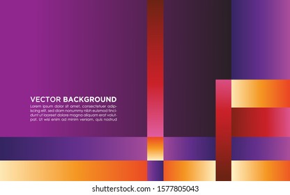 Colorful mosaic background design. Minimal geometric pattern gradients- vector template