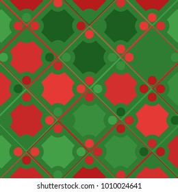 Colorful Mosaic Background with Multicolored Squares and Circles. Colorful Background for Tile, Fabric, Paper, Tablecloth, Banner, Textile. Colorful Mosaic Background in Classic Style. Pattern.