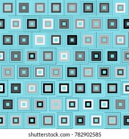 Colorful Mosaic Background with Multicolored Squares. Colorful Background for Tile, Fabric, Packaging Paper, Tablecloth, Banner, Textile. Surface Textures. Colorful Mosaic in Greek Style.