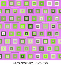 Colorful Mosaic Background with Multicolored Squares. Colorful Background for Tile, Fabric, Packaging Paper, Tablecloth, Banner, Textile. Surface Textures. Colorful Mosaic Background in Greek Style.