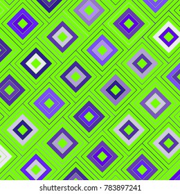Colorful Mosaic Background with Multicolored Squares. Colorful Background for Tile, Fabric, Packaging Paper, Tablecloth, Banner, Textile. Surface Textures. Colorful Mosaic Background in Greek Style.