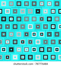 Colorful Mosaic Background with Multicolored Squares. Colorful Background for Tile, Fabric, Packaging Paper, Tablecloth, Banner, Textile. Surface Textures. Colorful Mosaic Background in Greek Style.