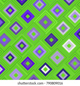 Colorful Mosaic Background with Multicolored Squares. Colorful Background for Tile, Fabric, Packaging Paper, Tablecloth, Banner, Textile. Surface Textures. Colorful Mosaic Background in Greek Style.