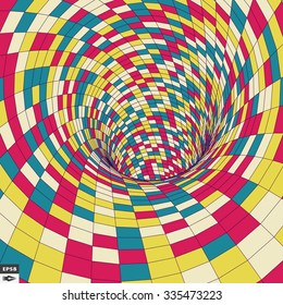 Colorful Mosaic Background. Polygonal Vector Illustration. 