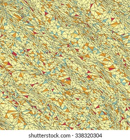 Colorful Mosaic Background. Polygonal Vector Illustration. 