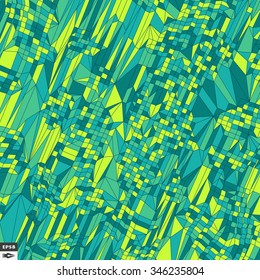 Colorful Mosaic Background. Polygonal Vector Illustration. 
